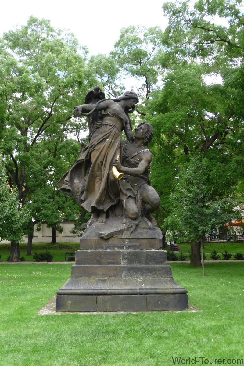 Vysehrad Statue
