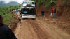 Bus Bogged in Mud