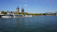 Rhine River, Cologne, Germany