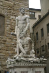 Statue in The  Piazza Vecchio, Florence