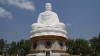 Close Up of The Big White Buddha